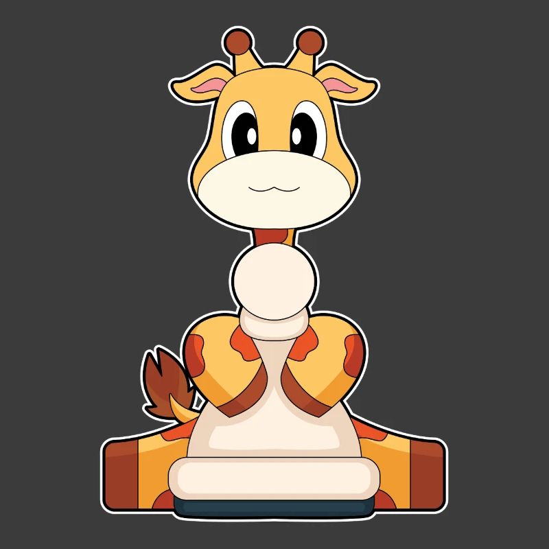 Giraffe Chess Piece Farmer Chess