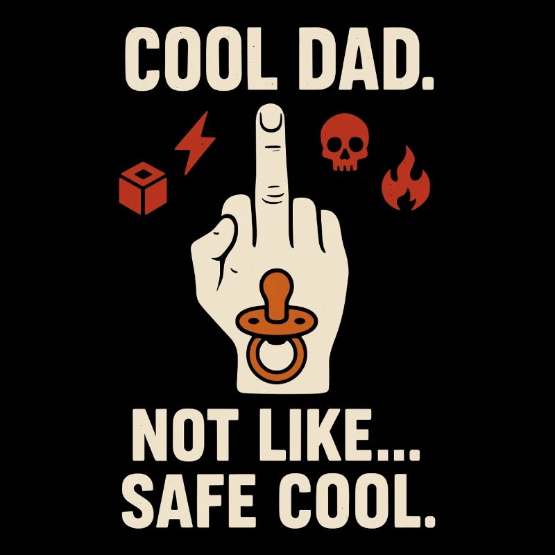 Punk Dad Alternative Vaterschaft Rebellischer