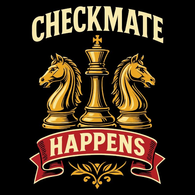 Checkmate Happens Chess Player Board Game Funny