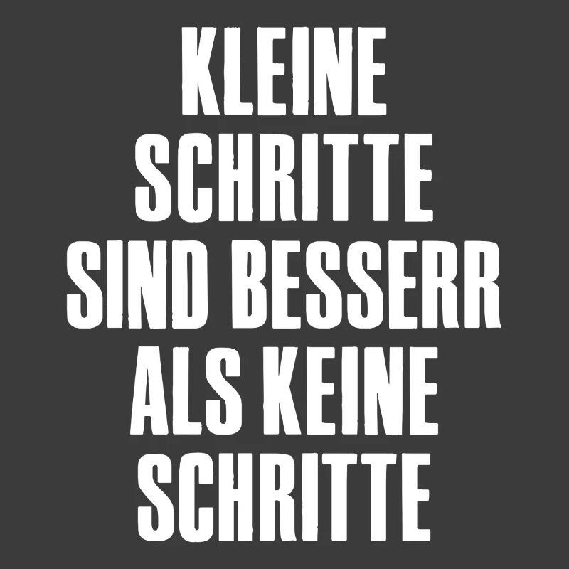 Small steps are better than no steps.
