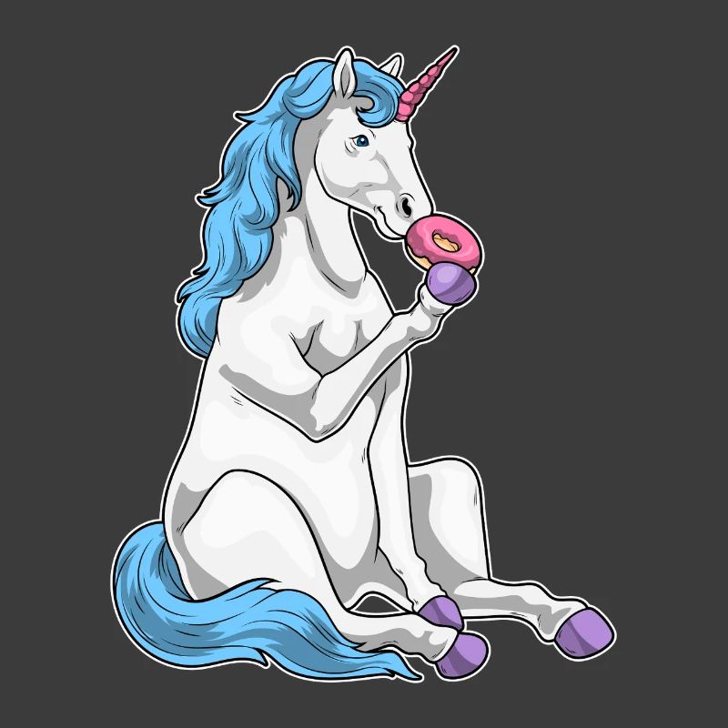 Beignet licorne