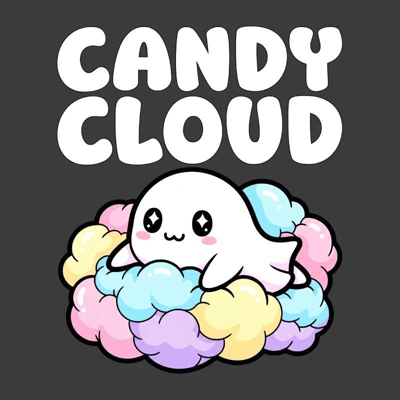 CANDY CLOUD - GHOST HALLOWEEN