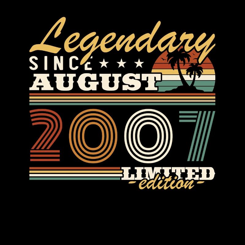 August 2007 Vintage Birthday Gift