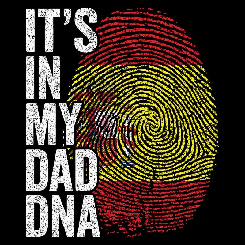 Drapeau Espagne Empreinte Papa Espagnol