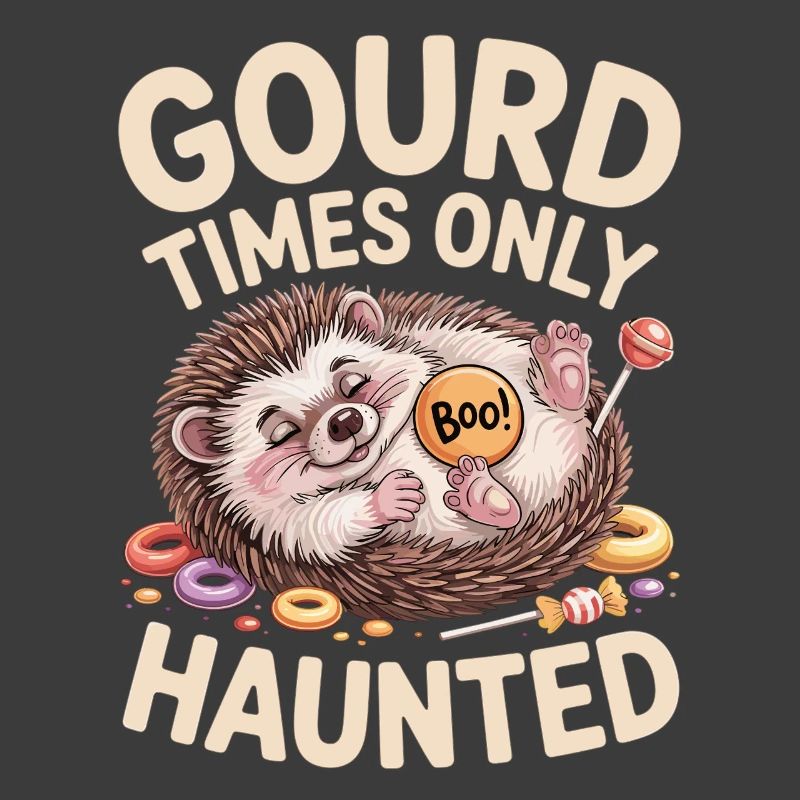 Hérisson mignon avec motif d'Halloween