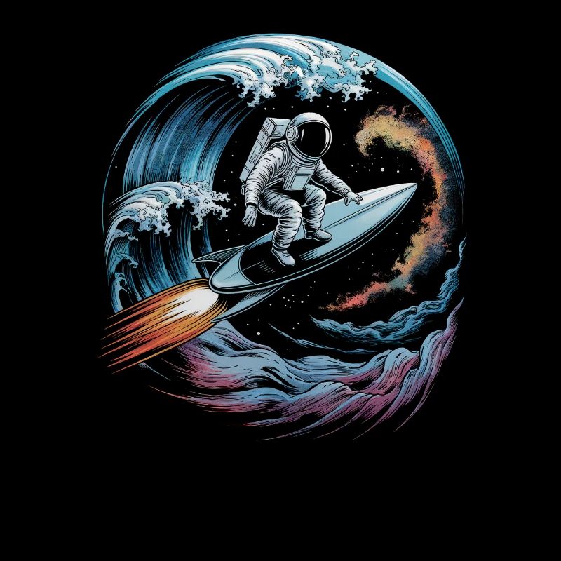 Les surfeurs de l'espace dans la tempête d'étoiles