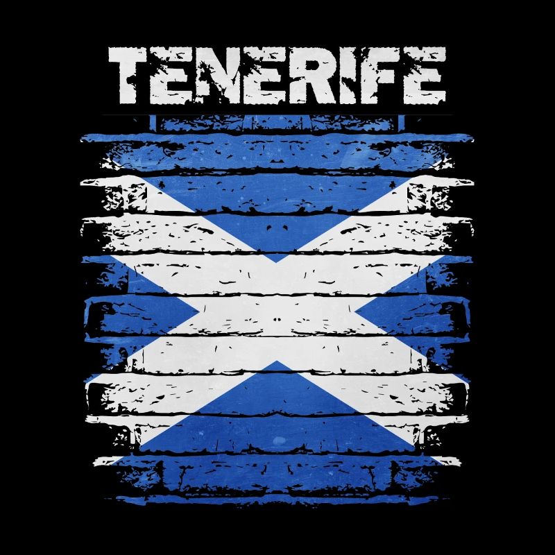 Teneriffa Flagge Illustration