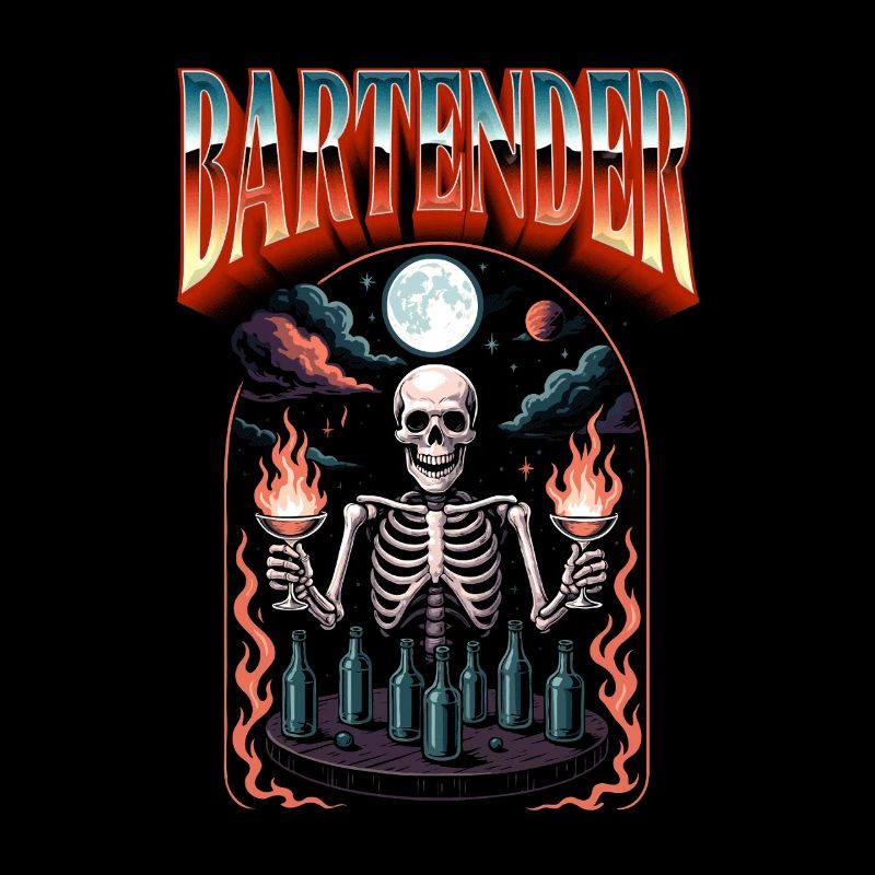 Bartender Halloween barman bartender