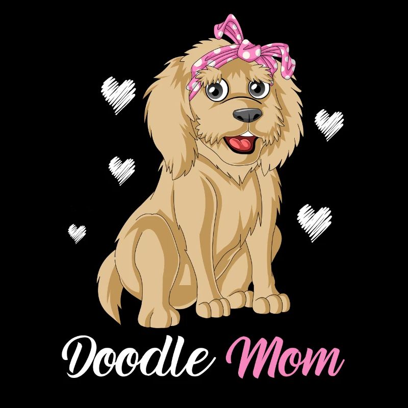 Stolze Golden Doodle Mama – Perfekte Geschenk-Vibes