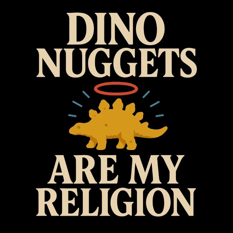 Dino Nuggets Nostalgie Drôle Snack Dinosaure