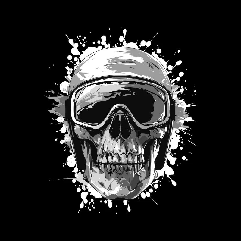 Ski Skull Ski Goggles