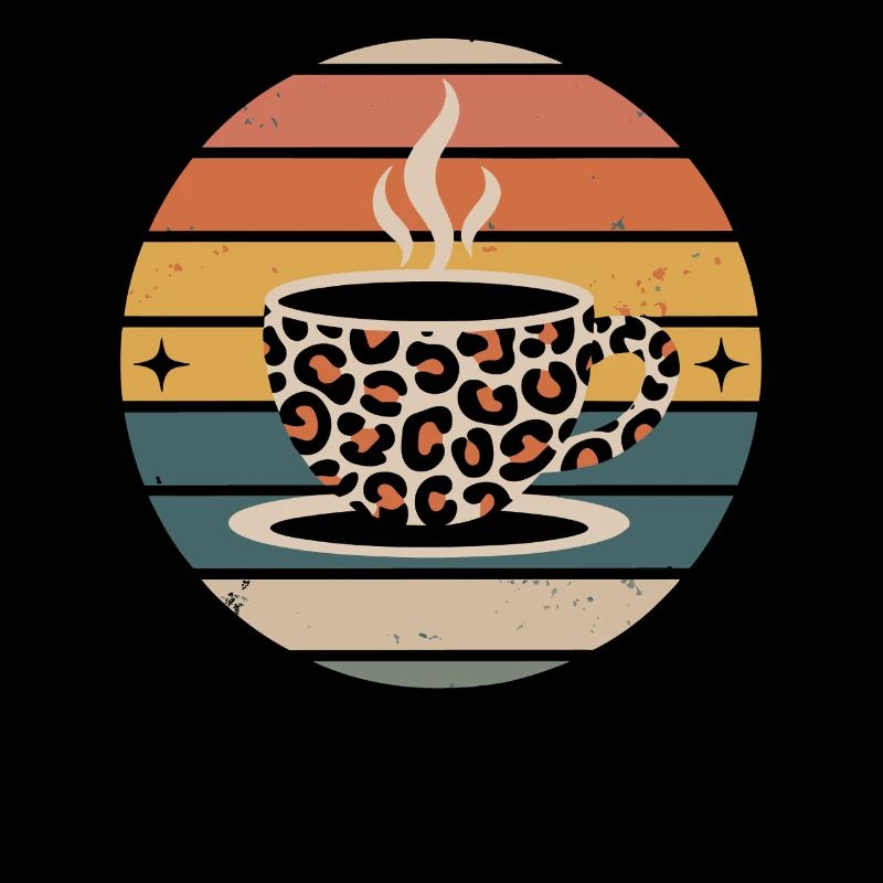 Retro Kaffeetasse Kaffee