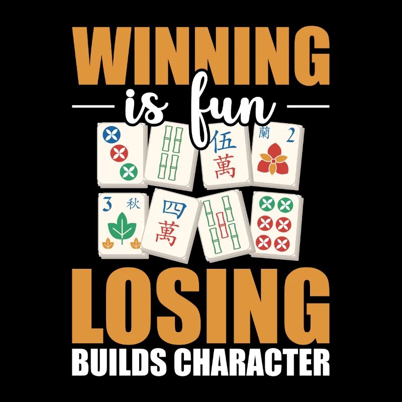 Chinesisches Mahjong Spiel Turnier Geschenk