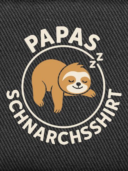 Vaterschaft PAPAS SCHNARCHSSHIRT LUSTIG