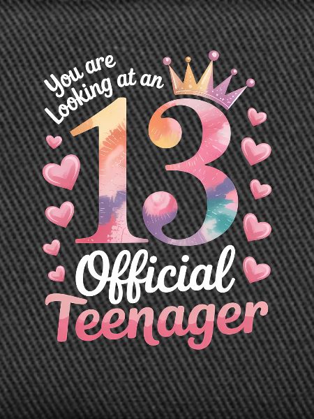 13th birthday teenager gift