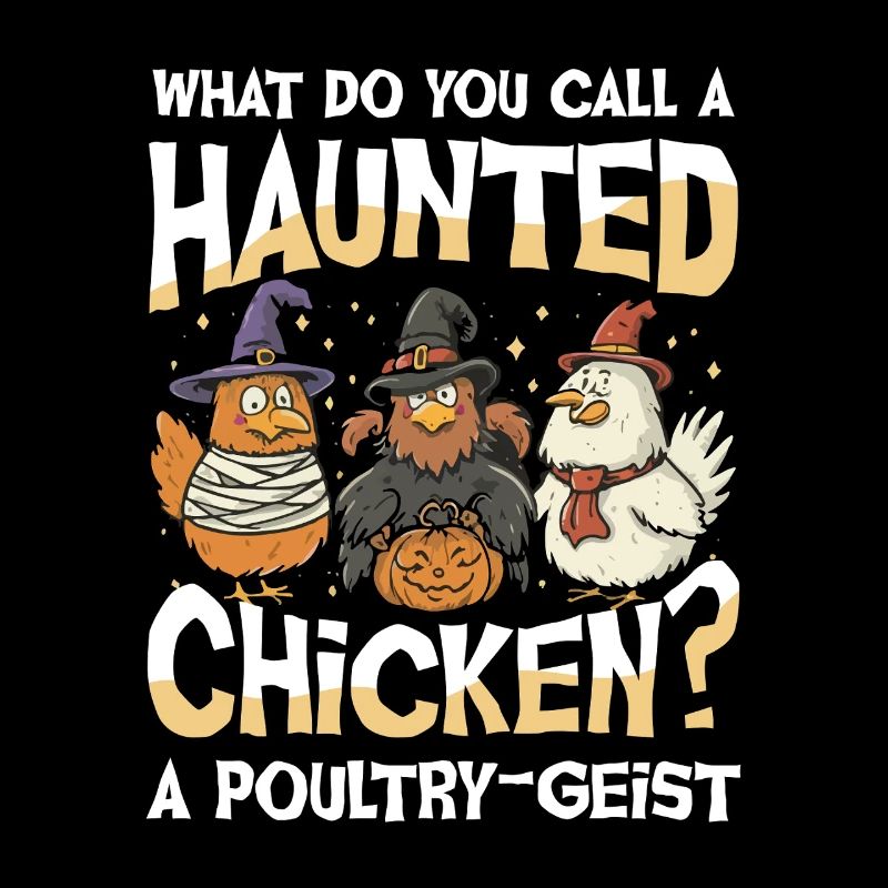  What Do You Call A Haunted Chicken A Poultry