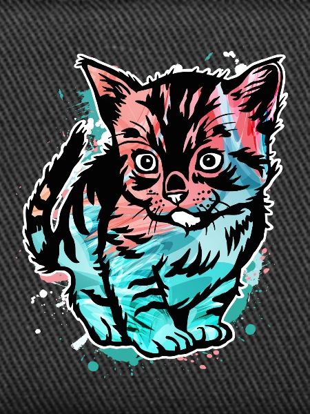 Katze Bunt