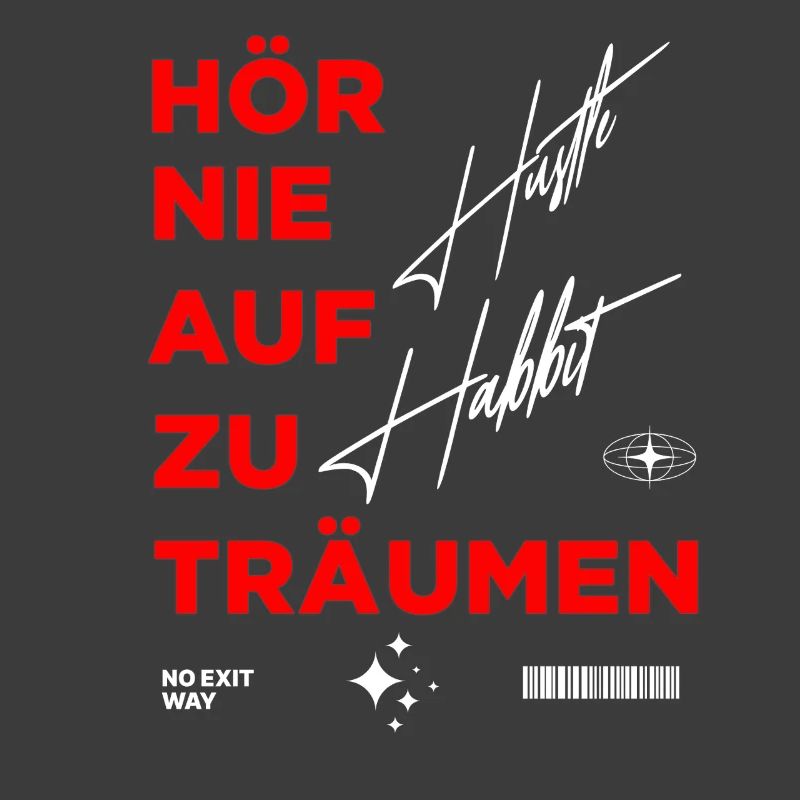 Tendance motivante Conception d’impression graphique