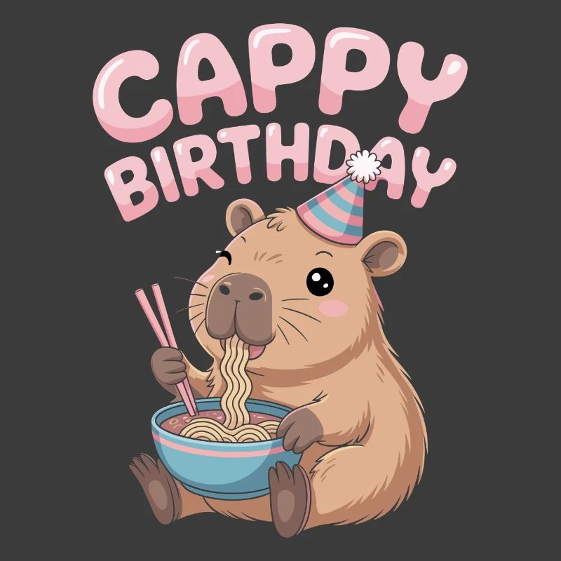 ANNIVERSAIRE DE CAPPY Anniversaire de Capy Ramen de Capybara