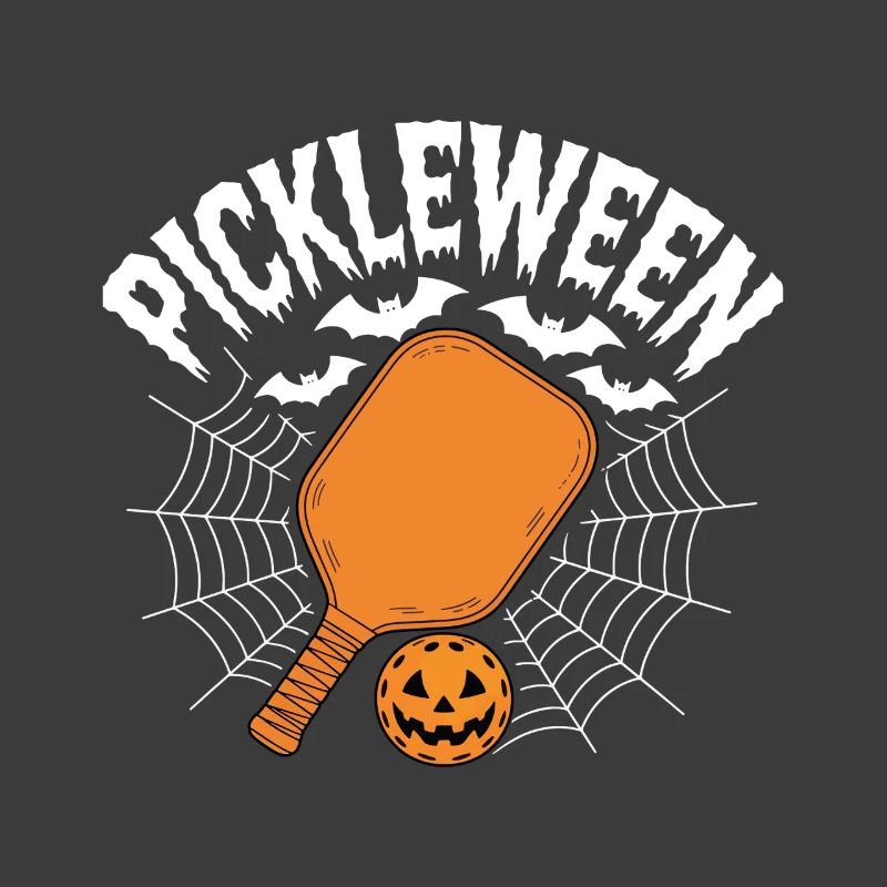 Pickleween Pickleball Funny Halloween