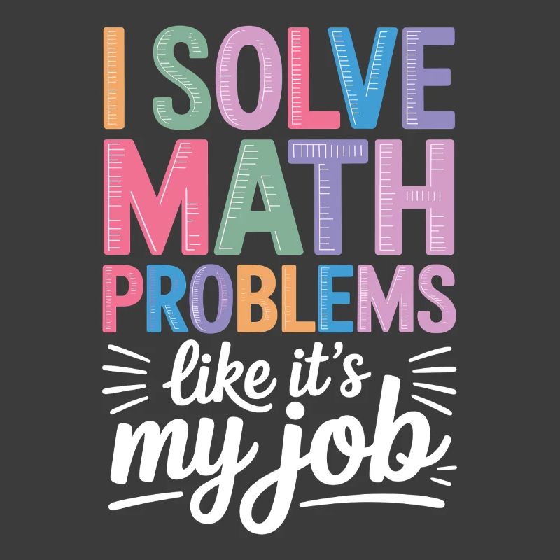 Ich Löse Matheprobleme Wie Ein Beruf Math Lehrer