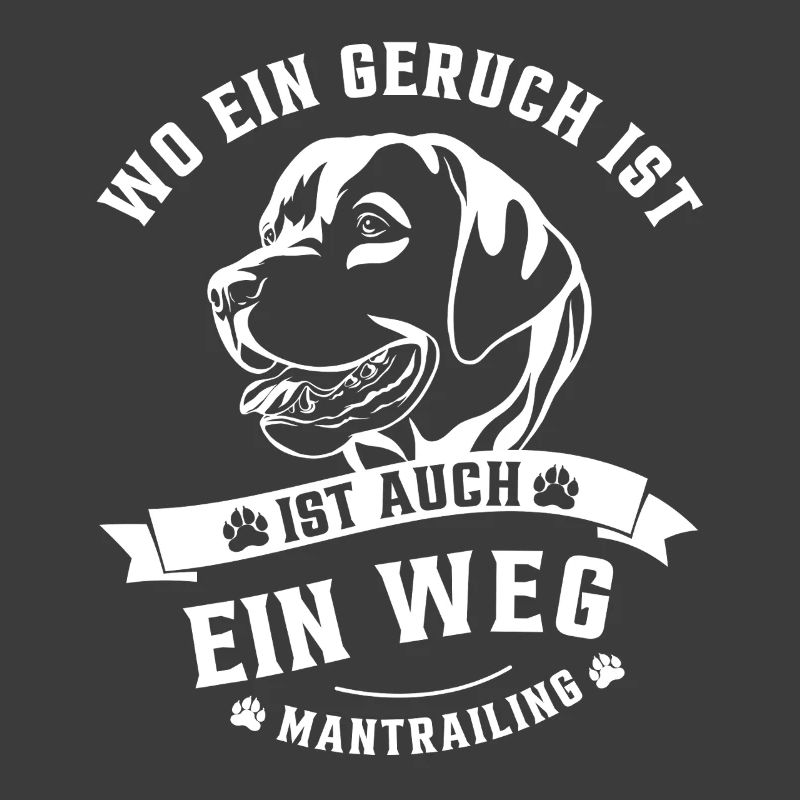 Mantrailing Labrador Wo ein Geruch da ein Weg