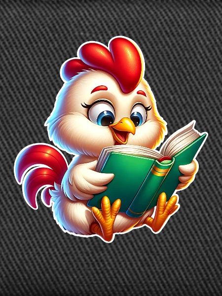 Chicken Book Reading