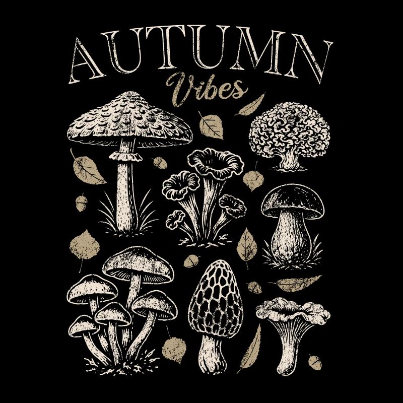 Cueillette de champignons Autumn Vibes - Champignons - Dicton