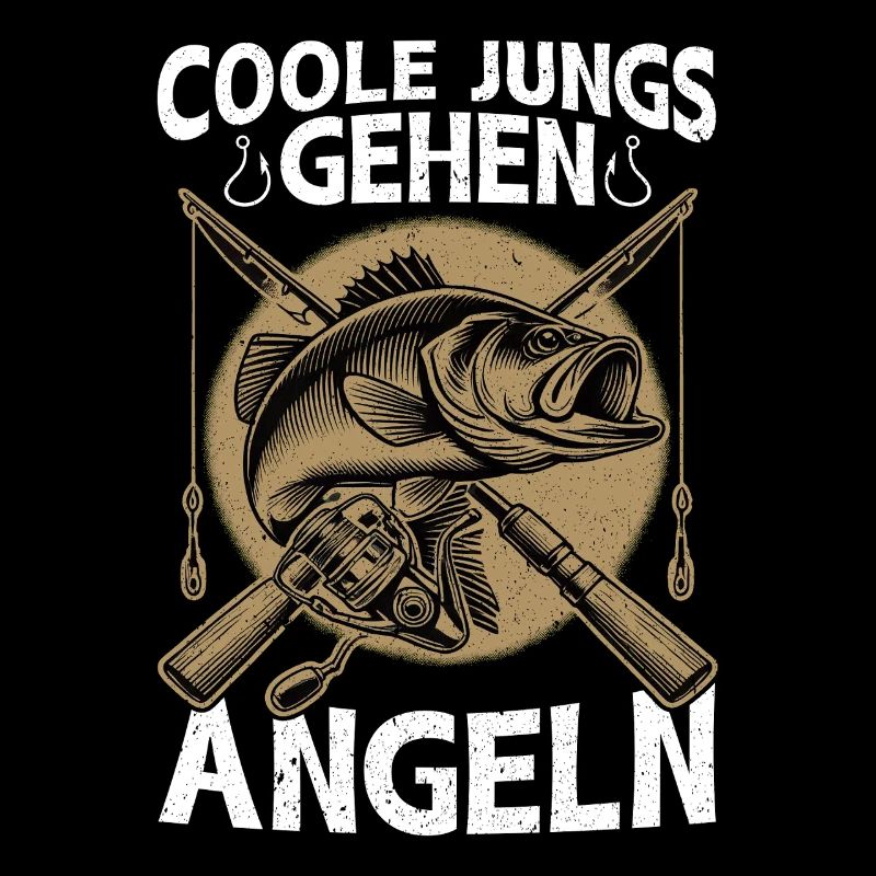 Cool Guys Marche Pêche Pêcheur Pêcheur