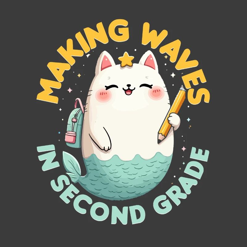 Mermaid Making Waves In Second Grade