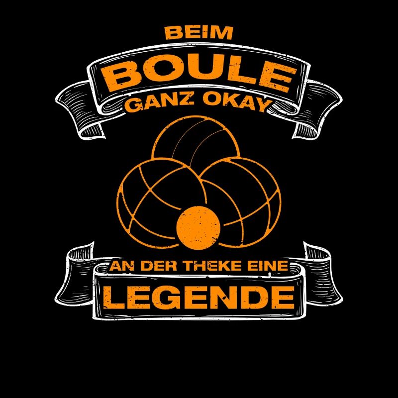 At Boule quite okay Petanque Boule player