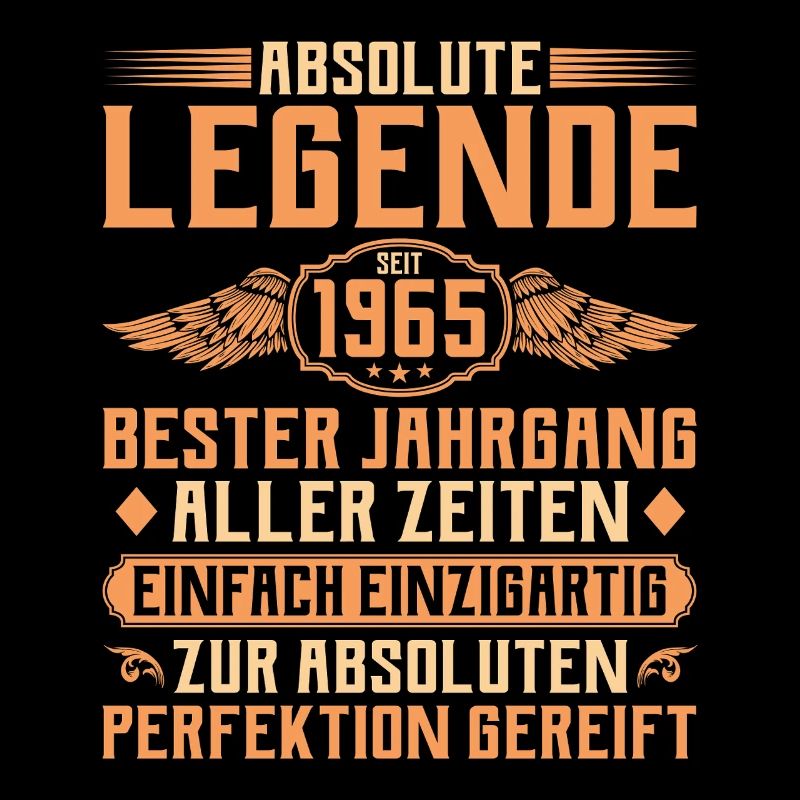 60th birthday - Legend since 1965