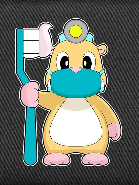 Hamster Zahnbürste
