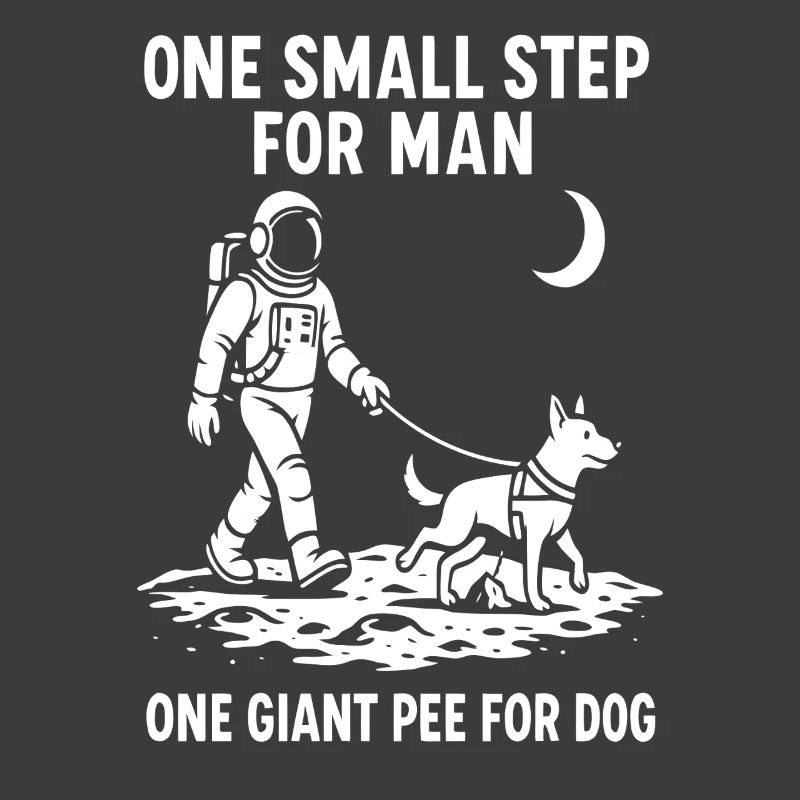 Aventure spatiale avec un chien et un astronaute