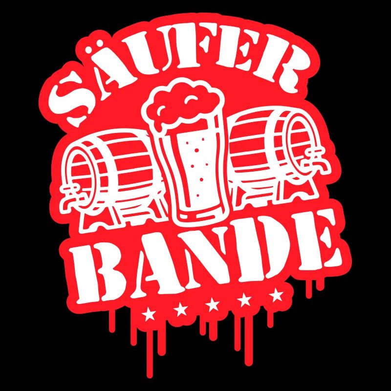 Säufer Bande Bier