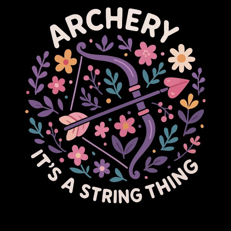 Tir à l'arc Une question d'archer de corde d'arc