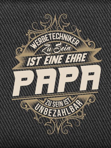 Advertising technician dad