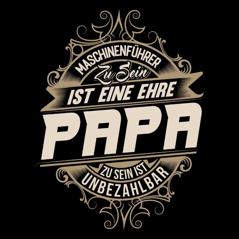 Machine operator dad