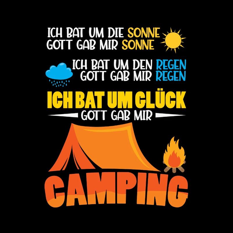 Camper Camping Wohnwagen Spruch