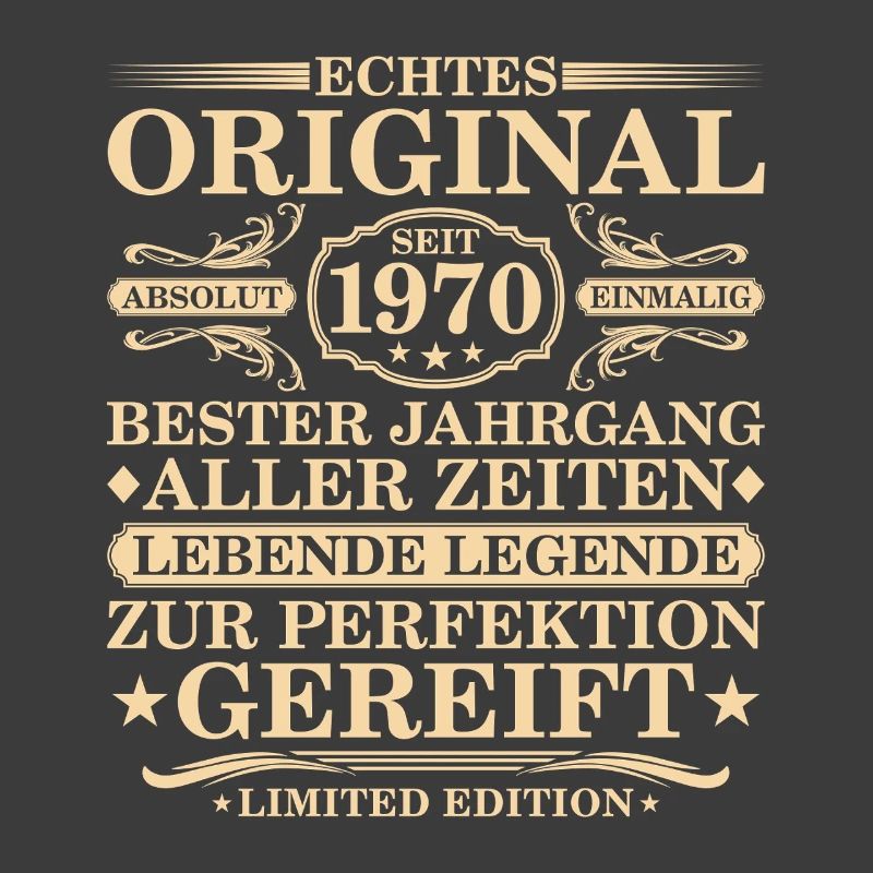 Original since 1970 - 55th birthday