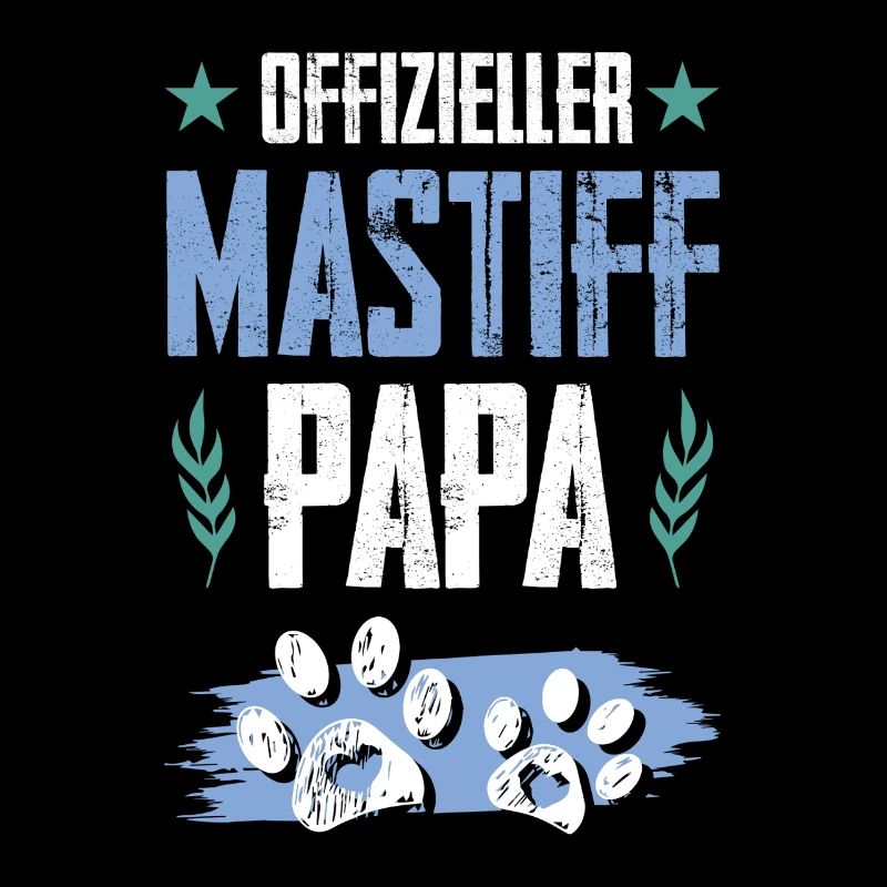 mastiff hunde papa