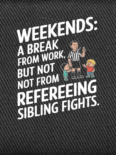 Weekend Sibling Reference Shirt