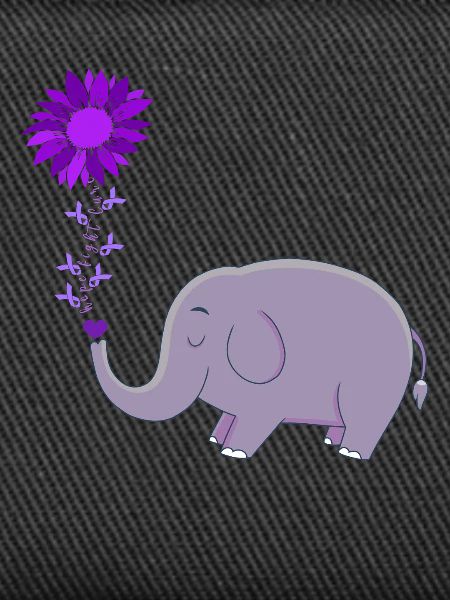 Cute Elephant Flower Magic