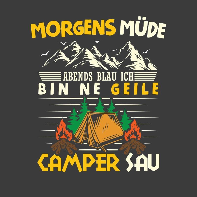 Camper Camping Caravan Saying