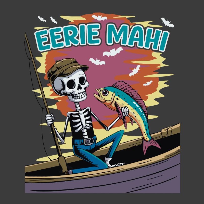 Creative skeleton angler dolphinfish Mahimahi