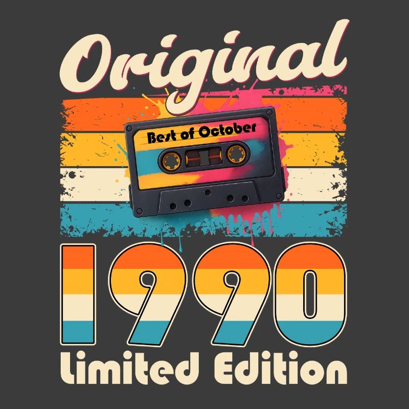 35th Birthday Cassette October Year 1990