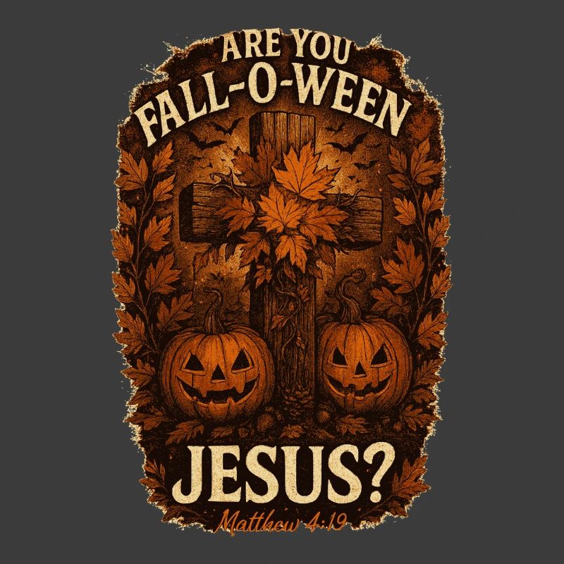 Bist du Fall-O-Ween Jesus Halloween Herbst
