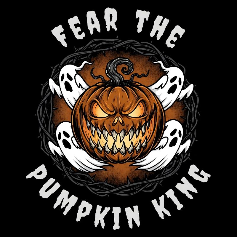 Fear the Pumpkin King - Design d’Halloween effrayant