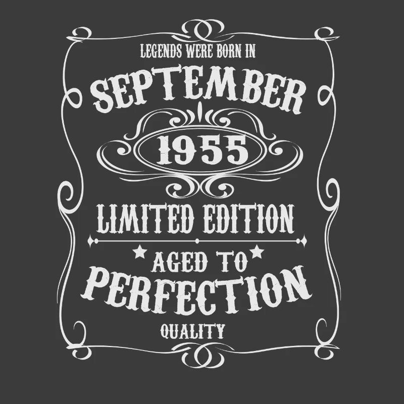 Legends were born in September 1955