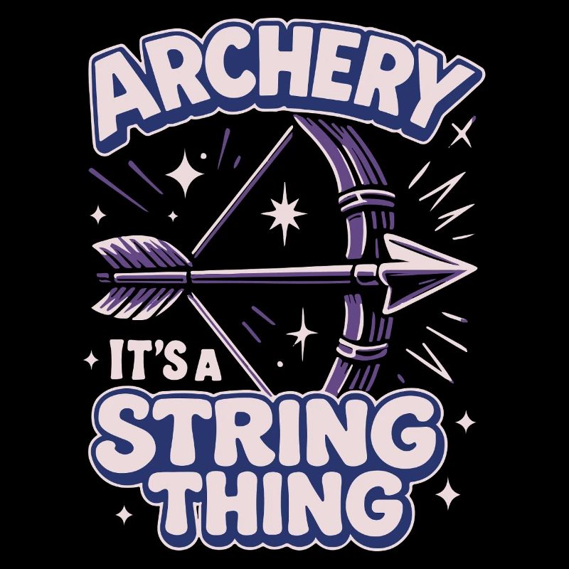 Tir à l'arc Une question d'archer de corde d'arc